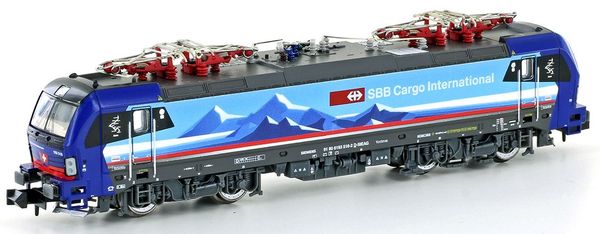 Kato HobbyTrain Lemke H3007S - Swiss Electric locomotive BR 193 Vectron of SBB Cargo Alppiercer (Sound)